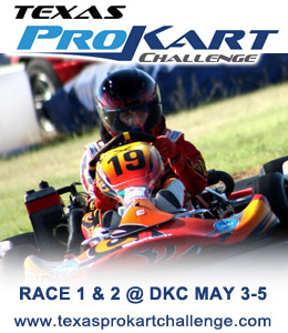 Visit the Texas Prokart Challenge website for more info Visit the Texas Prokart Challenge website for more info